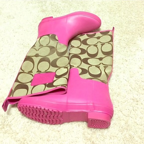Coach Shoes - Size 7 Coach Rain Boots